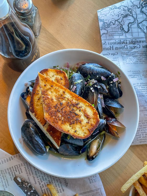 moules marinières - recette au vin blanc du languedoc